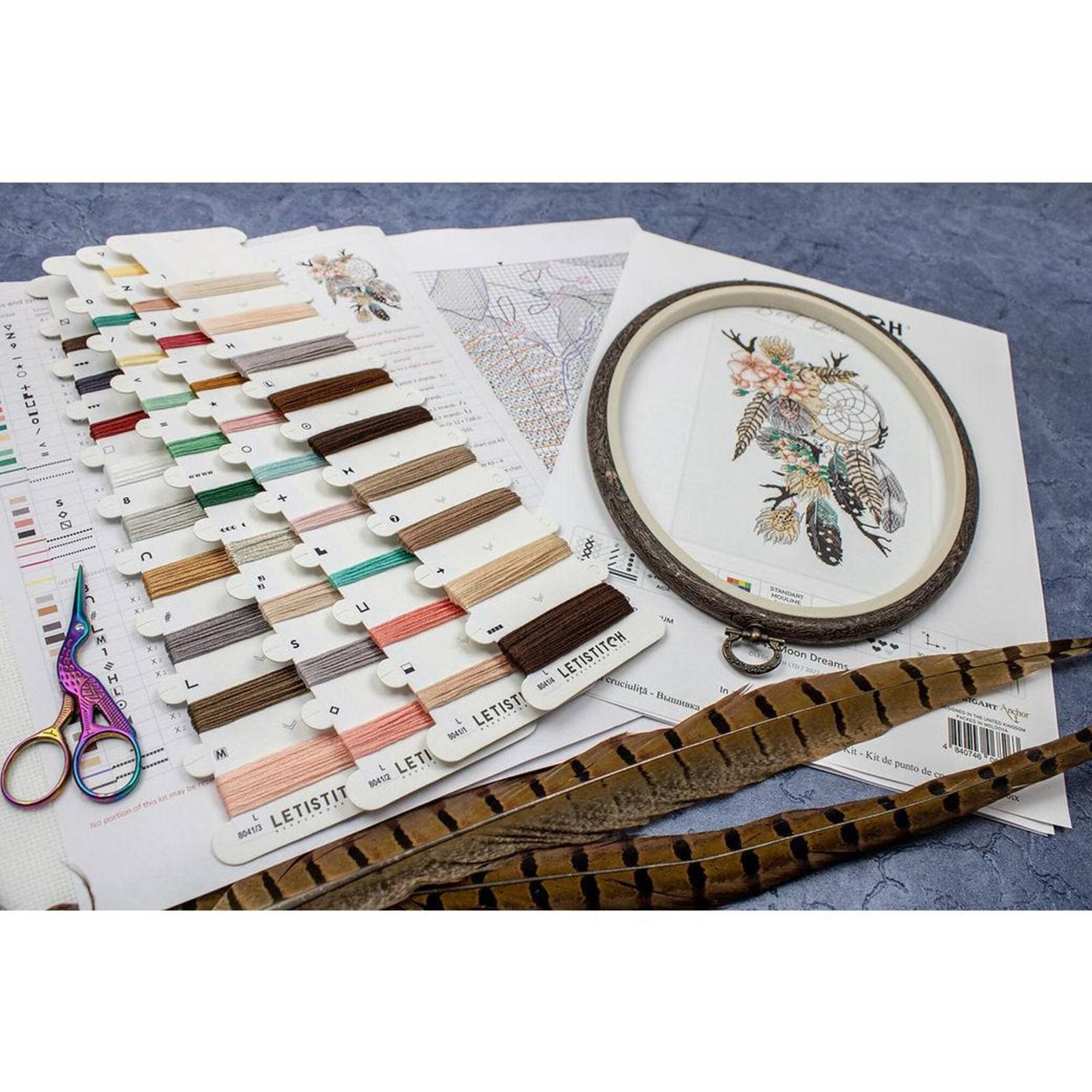 Letistitch Moon Dreams Counted Cross Stitch Kit
